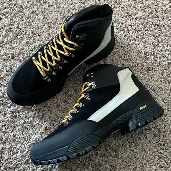 J. Linderberg Hiker High Boots in Black, New, Size 42 - Picture 6 of 15